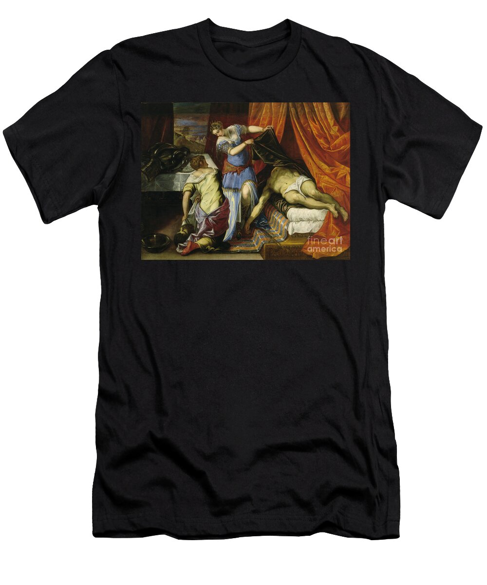 Judith and Holofernes C1577 Jacopo Robusti Tintoretto T-Shirt
