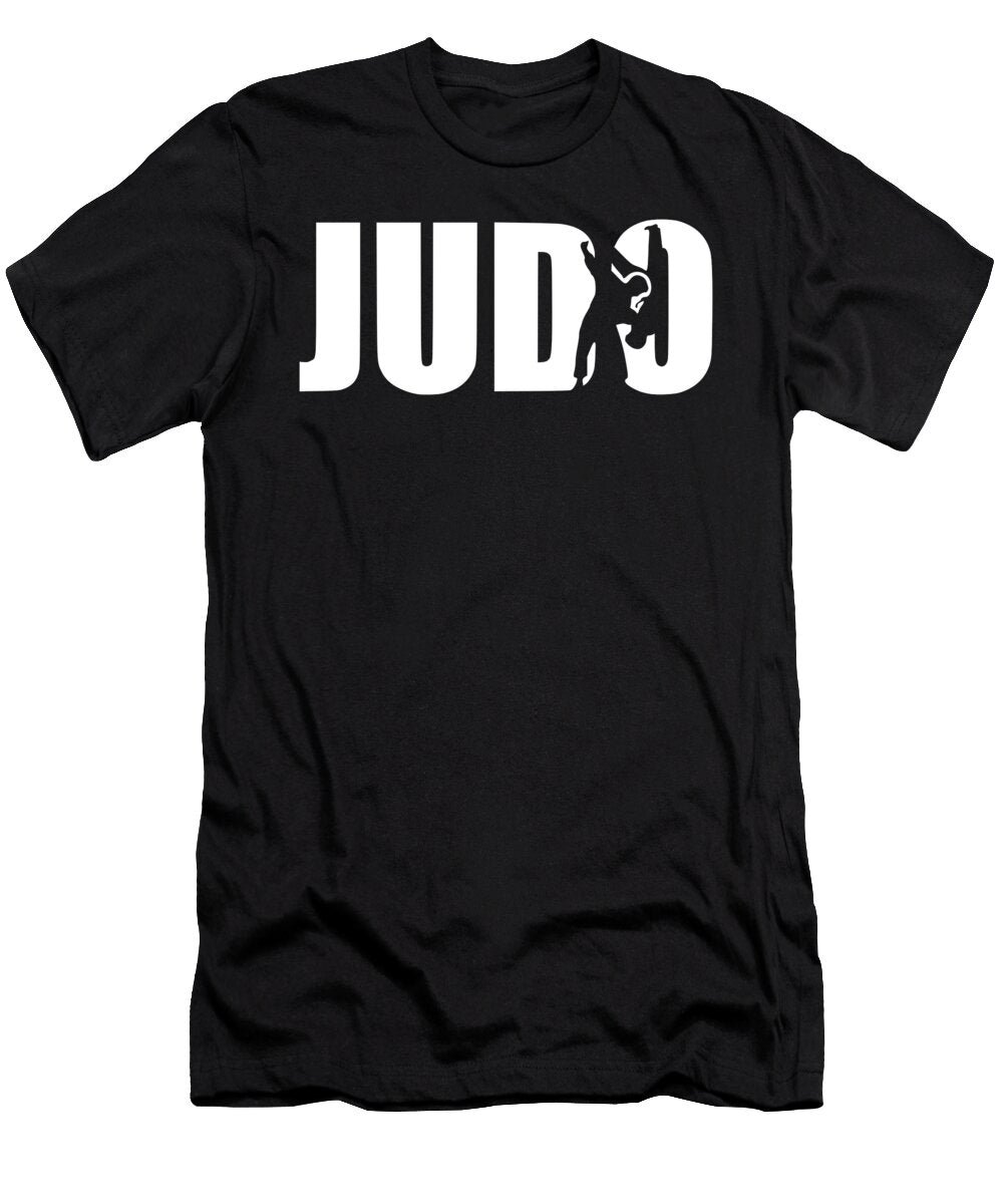 Judo Fighters Font Titan T-Shirt