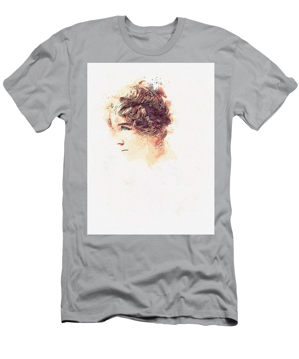 Julie Herne 1880 1955 American Playwright Screenwriter Actress and Film Scout During Hollywood Ahmet Asar T-Shirt