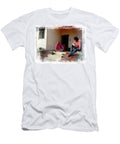 Just Sitting 3 Family Portrait Indian Village Rajasthani Sue Jacobi T-Shirt