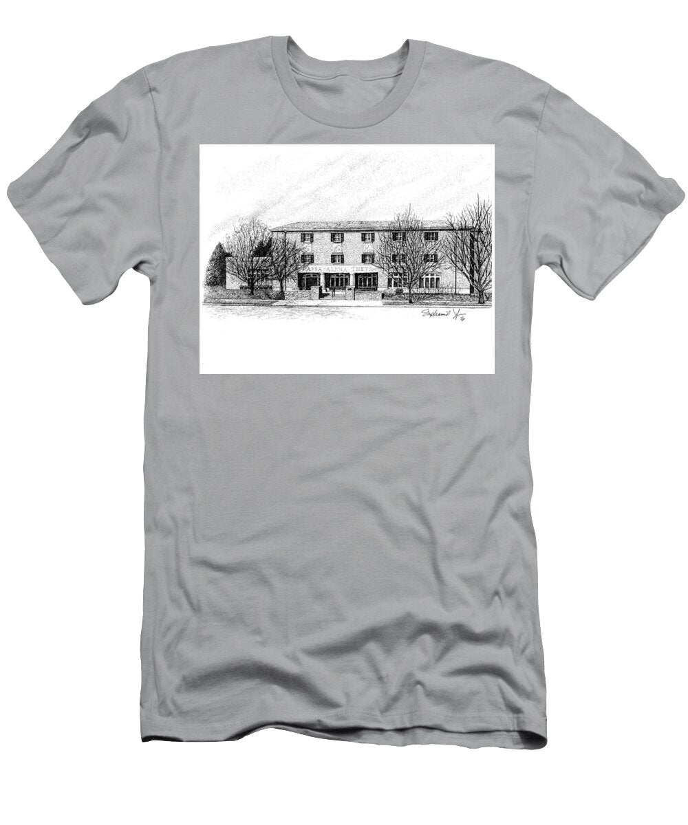 Kappa Alpha Theta Sorority House Purdue University West Lafayette Indiana Stephanie Huber T-Shirt