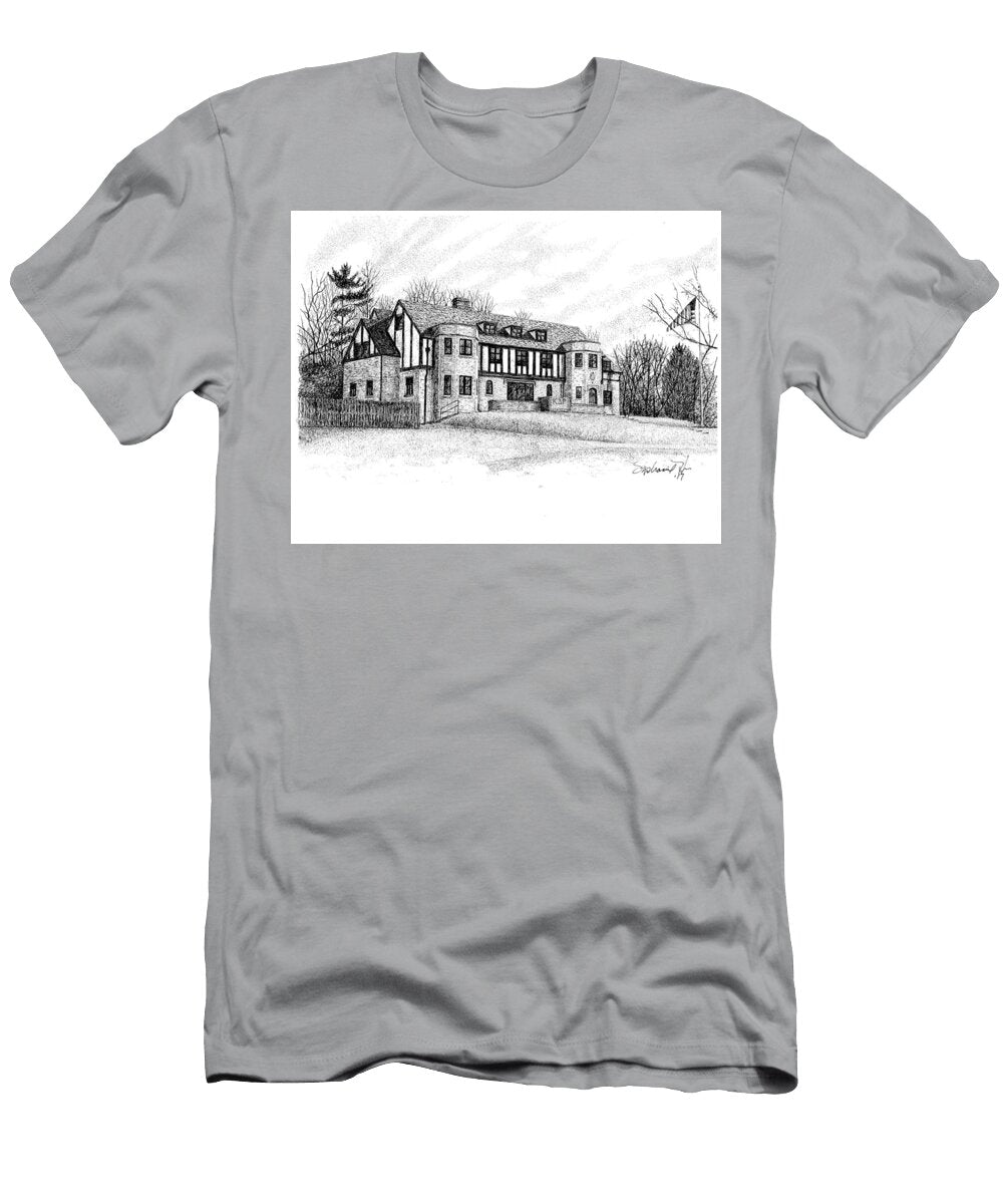 Kappa Delta Rho Fraternity House Purdue West Lafayette Stephanie Huber T-Shirt