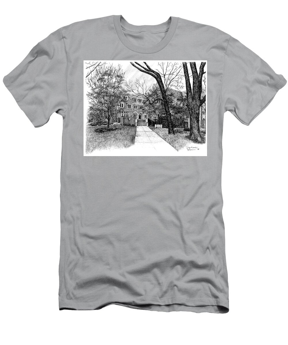 Kappa Kappa Gamma Sorority House Indiana University Bloomington Stephanie Huber T-Shirt