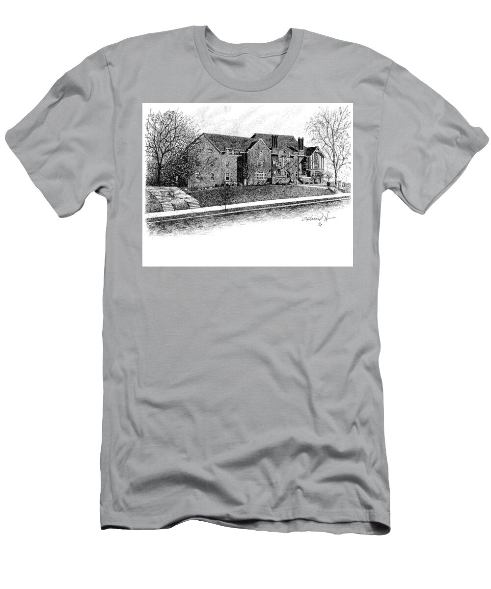 Kappa Sigma Fraternity House Purdue University West Lafayette Indiana Stephanie Huber T-Shirt