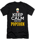 Keep Calm and Eat Popcorn the Primal Matriarch Art T-Shirt
