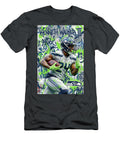 Kenneth Walker Iii in Action Graffiti Poster Football Player NFL Sampadart Gallery T-Shirt