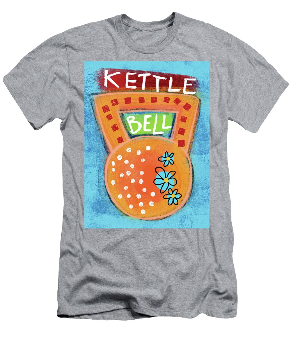 Kettleball Cute Gym Workout Equipment Flo Karp T-Shirt