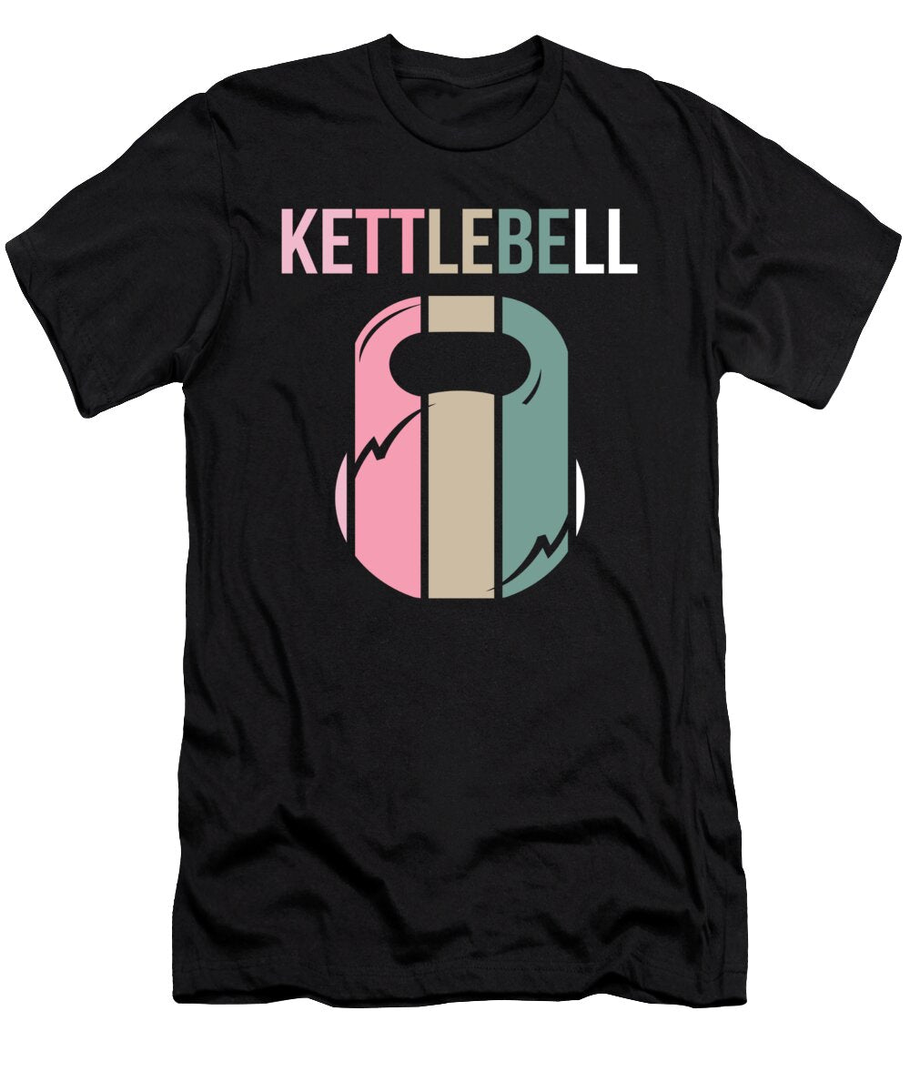 Kettlebell Fitness Muscle Building Workout Gym Mooon T-Shirt