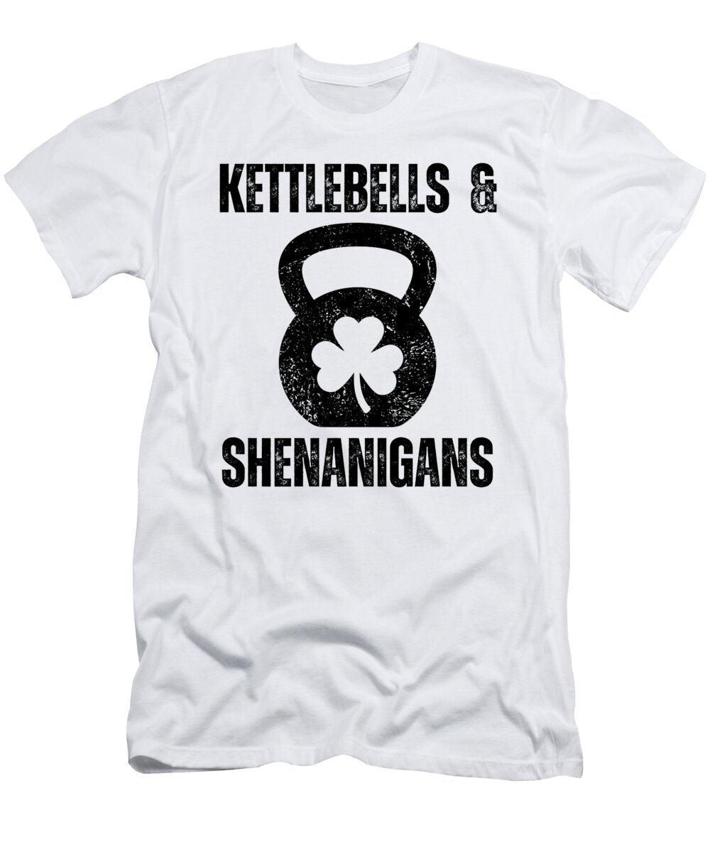 Kettlebells and Shenanigans Patricks Day Ryan Snow T-Shirt