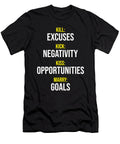 Kill Excuses Marry Goals Motivational Matthew Chan T-Shirt