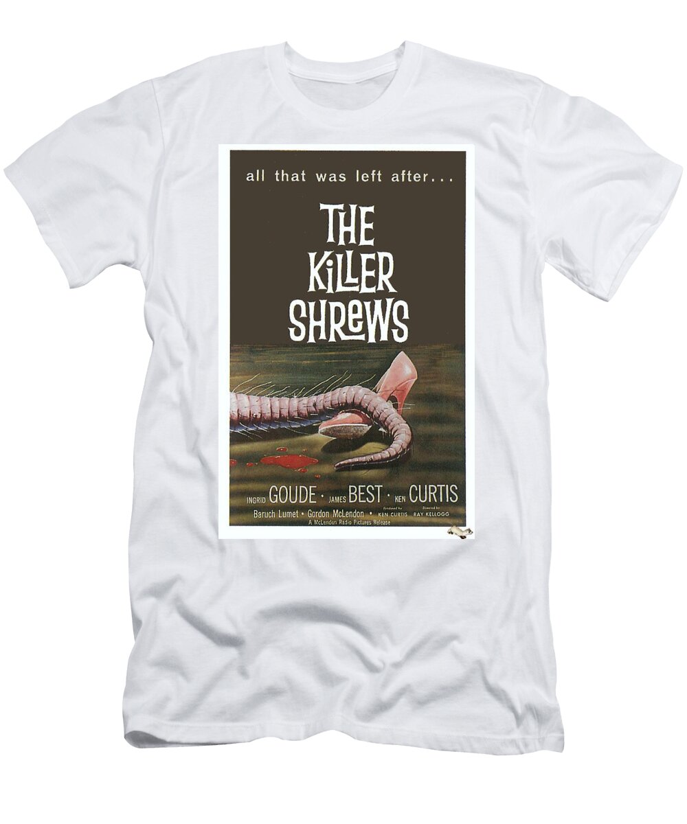 Killer Shrews 1959 Movie Poster Vintage Movie Posters T-Shirt