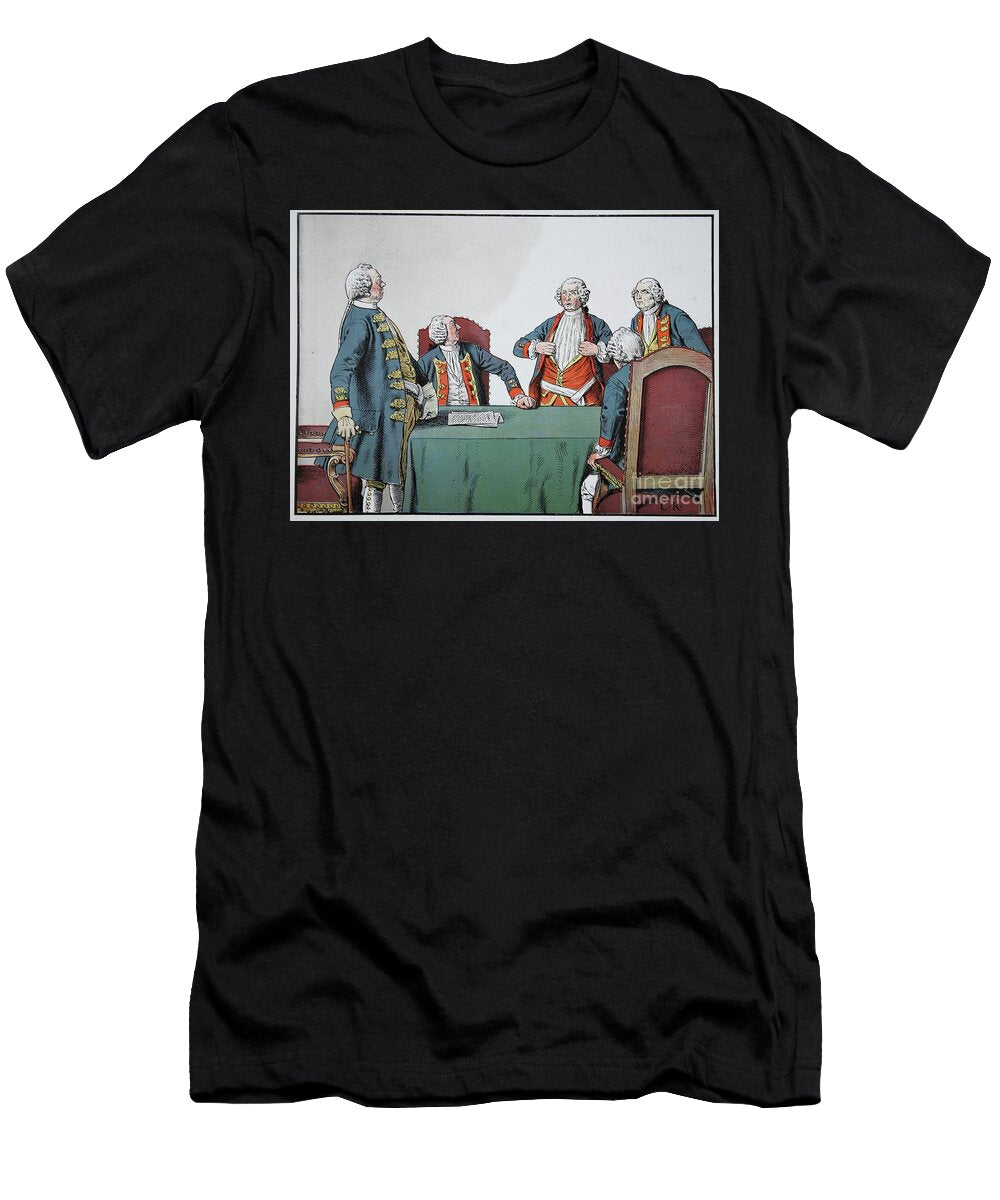King Frederick William I and Major General of Buddenbrock Carl Rochling T-Shirt