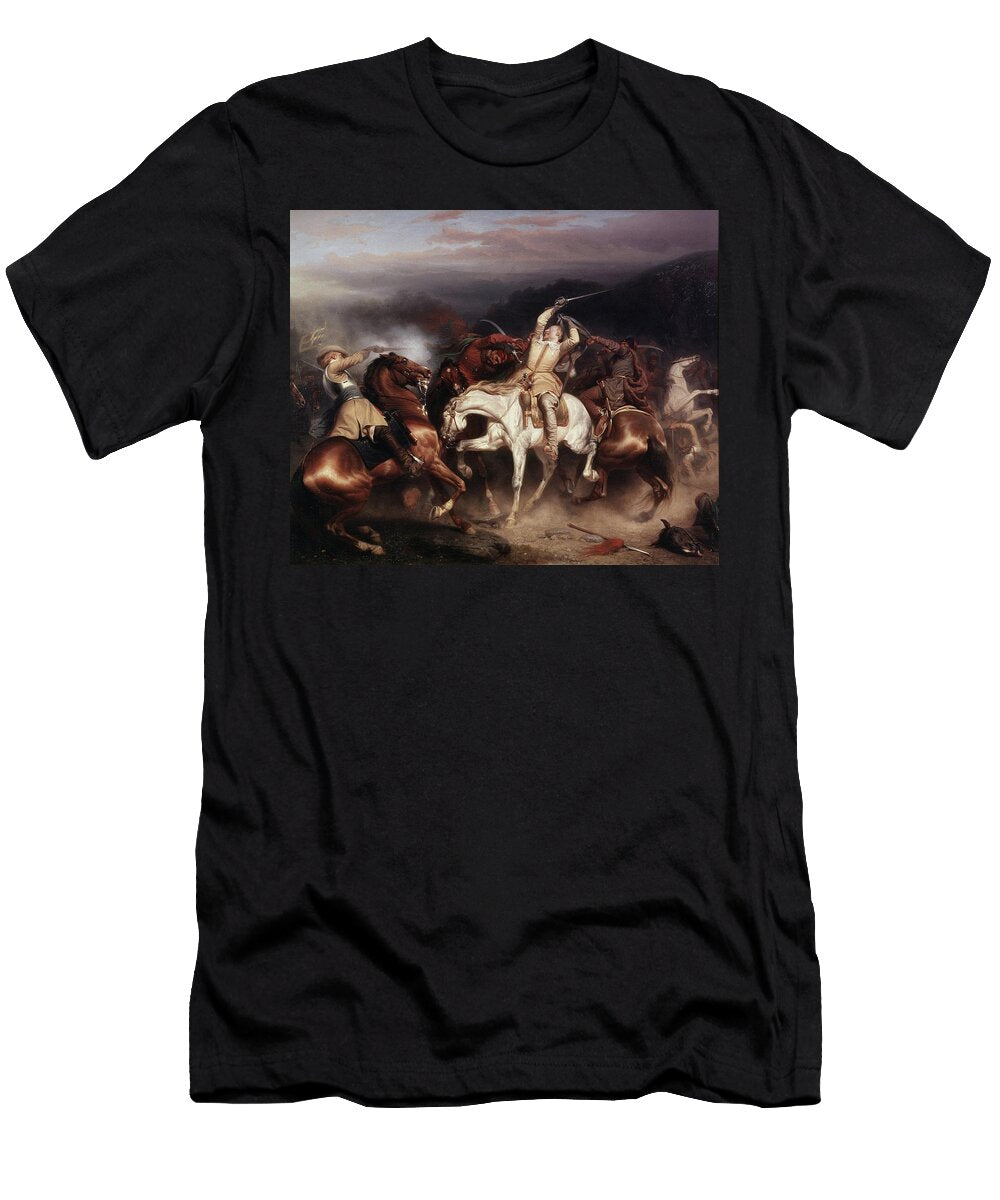 King Gustav Ii Adolf of Sweden At Stuhm Carl Wahlbom T-Shirt