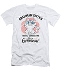 Kitten Grammar Police English Literature Grammar Toms Store T-Shirt