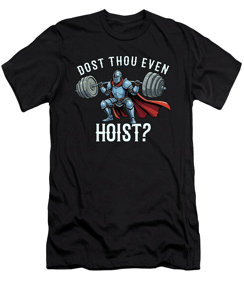 Knight Lifting Heavy Weights Shirtom T-Shirt