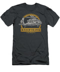 Knighthawk Helicopter Graphic Design Milar Style T-Shirt