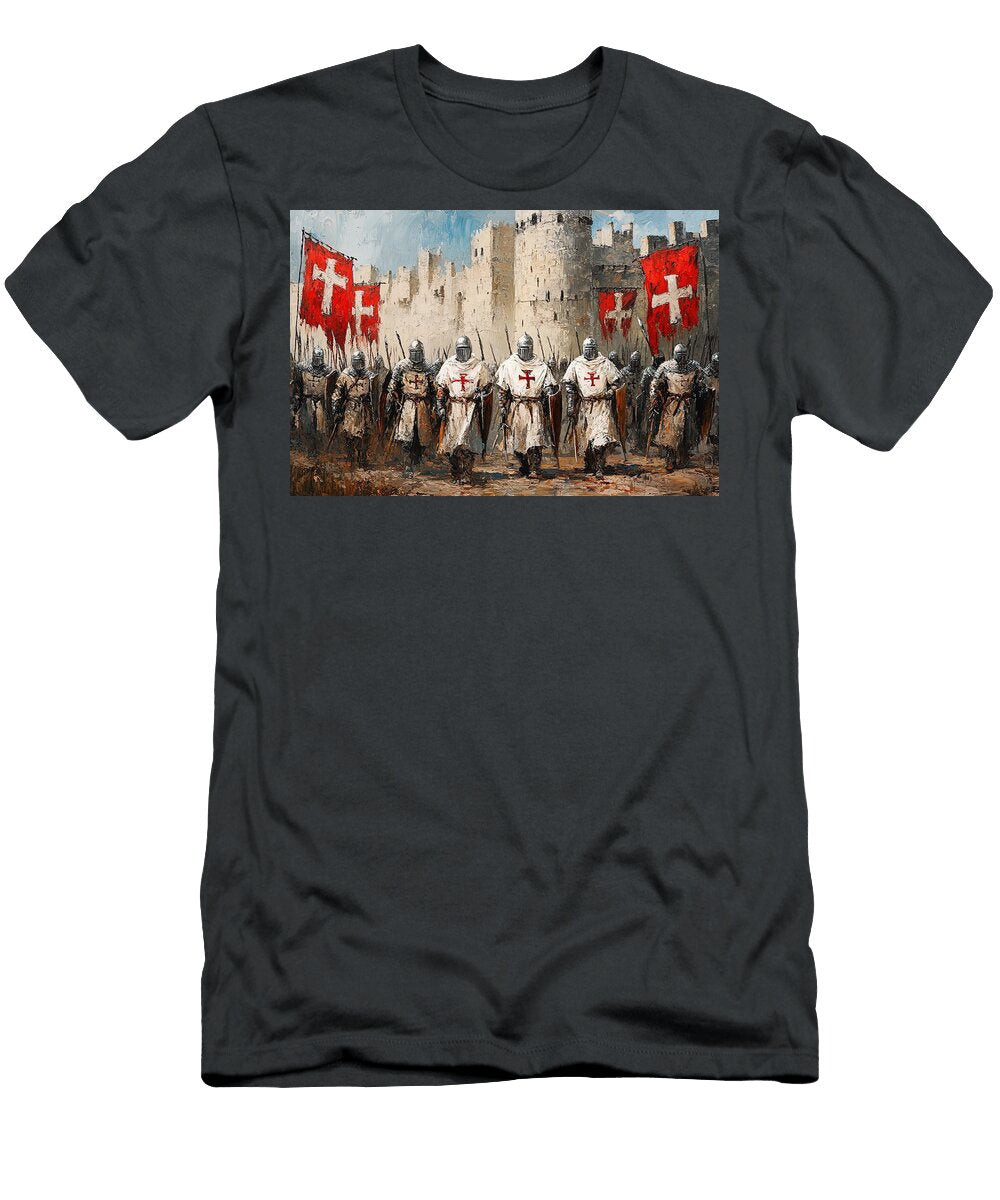 Knights of Steel Templars At War 04 Am Fineartprints T-Shirt