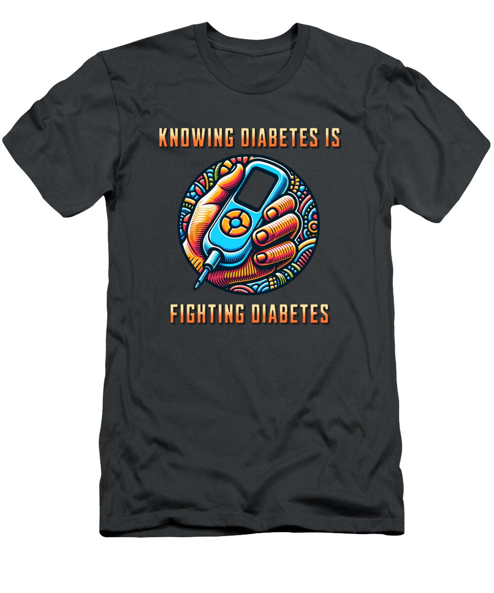 Knowing Diabetes Is Fighting Diabetes John Lutheran T-Shirt