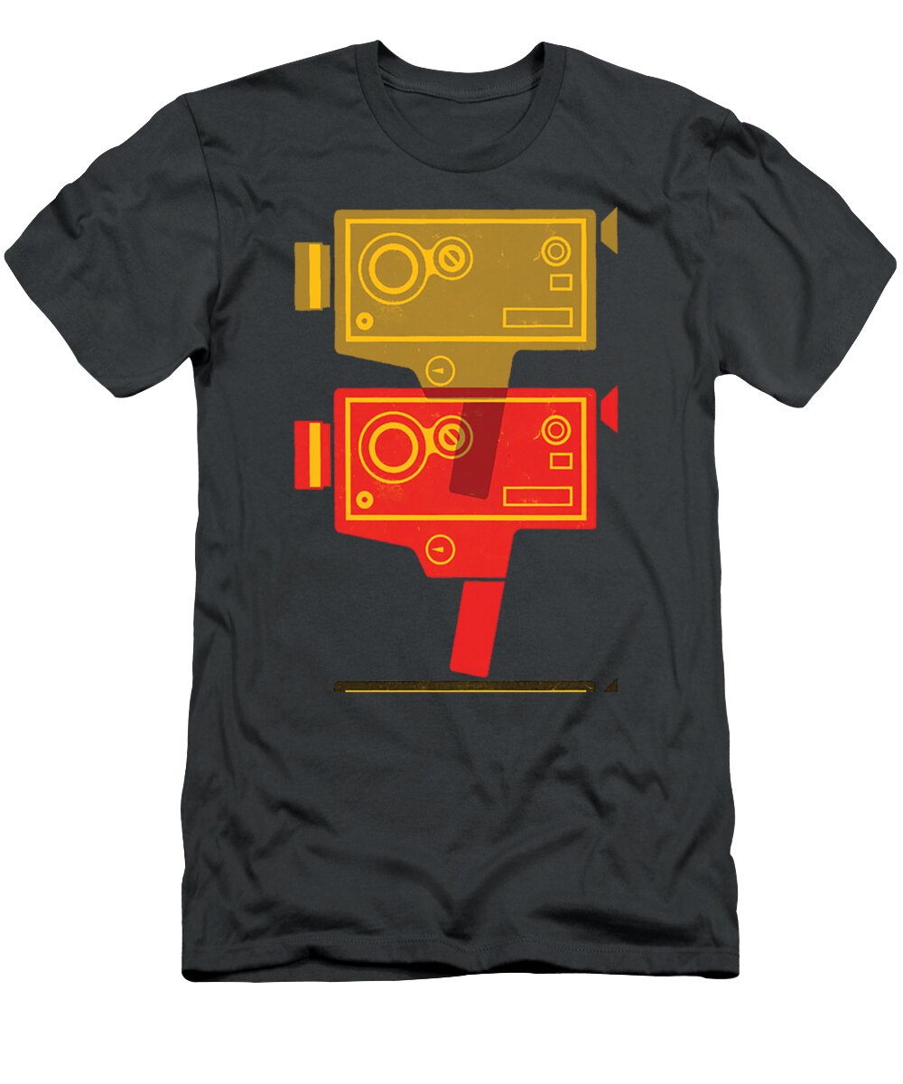 Kodak M7 Movie Camera Art Barryj Rozali T-Shirt