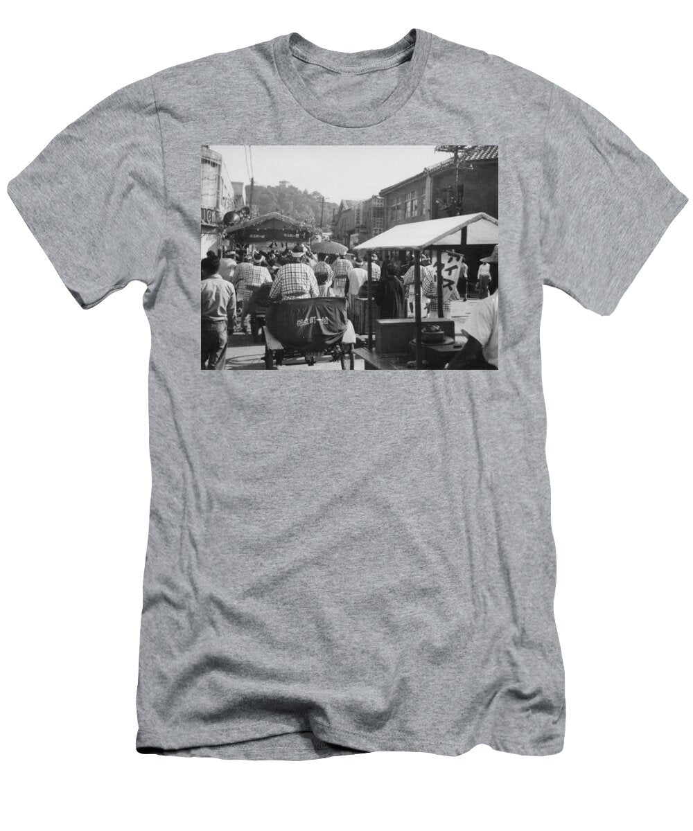 Korean War US Navy 1950 1953 Rice Festival Parade in Sasebo Japan 1953 6 Celestial Images T-Shirt