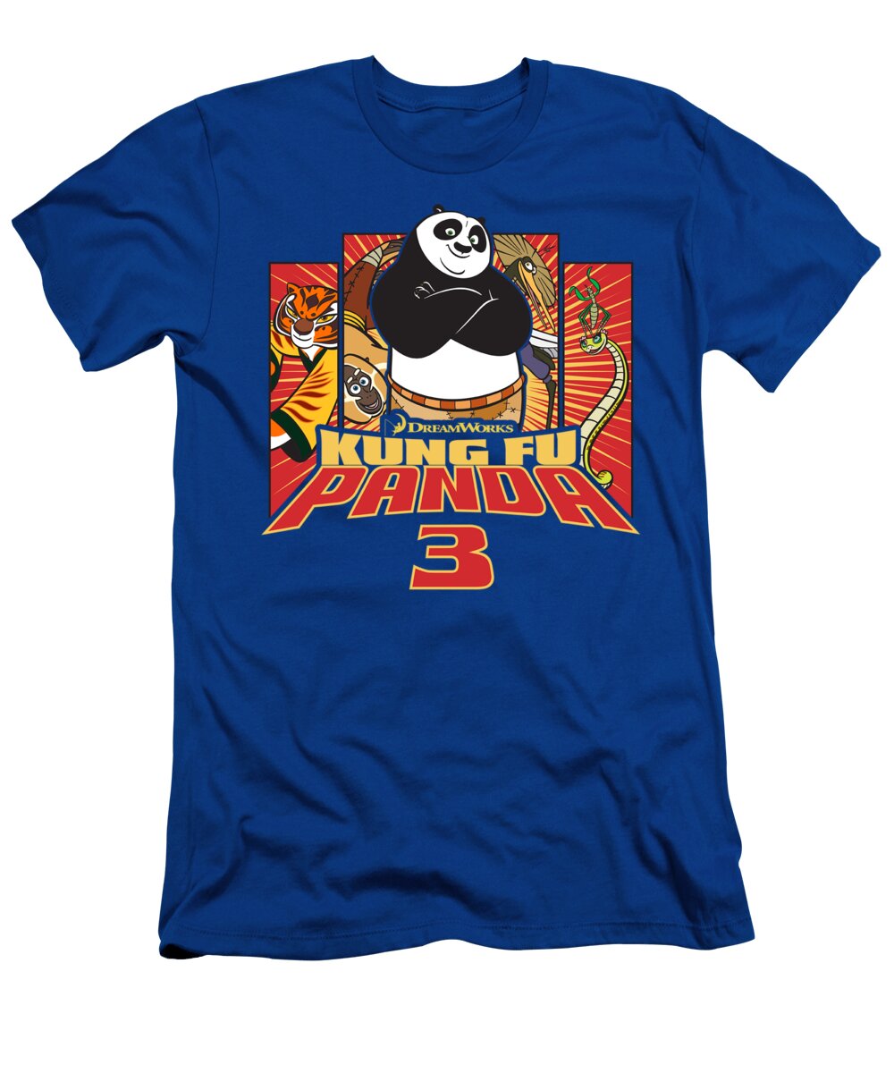 Kung Fu Panda Kung Furry Brand a T-Shirt