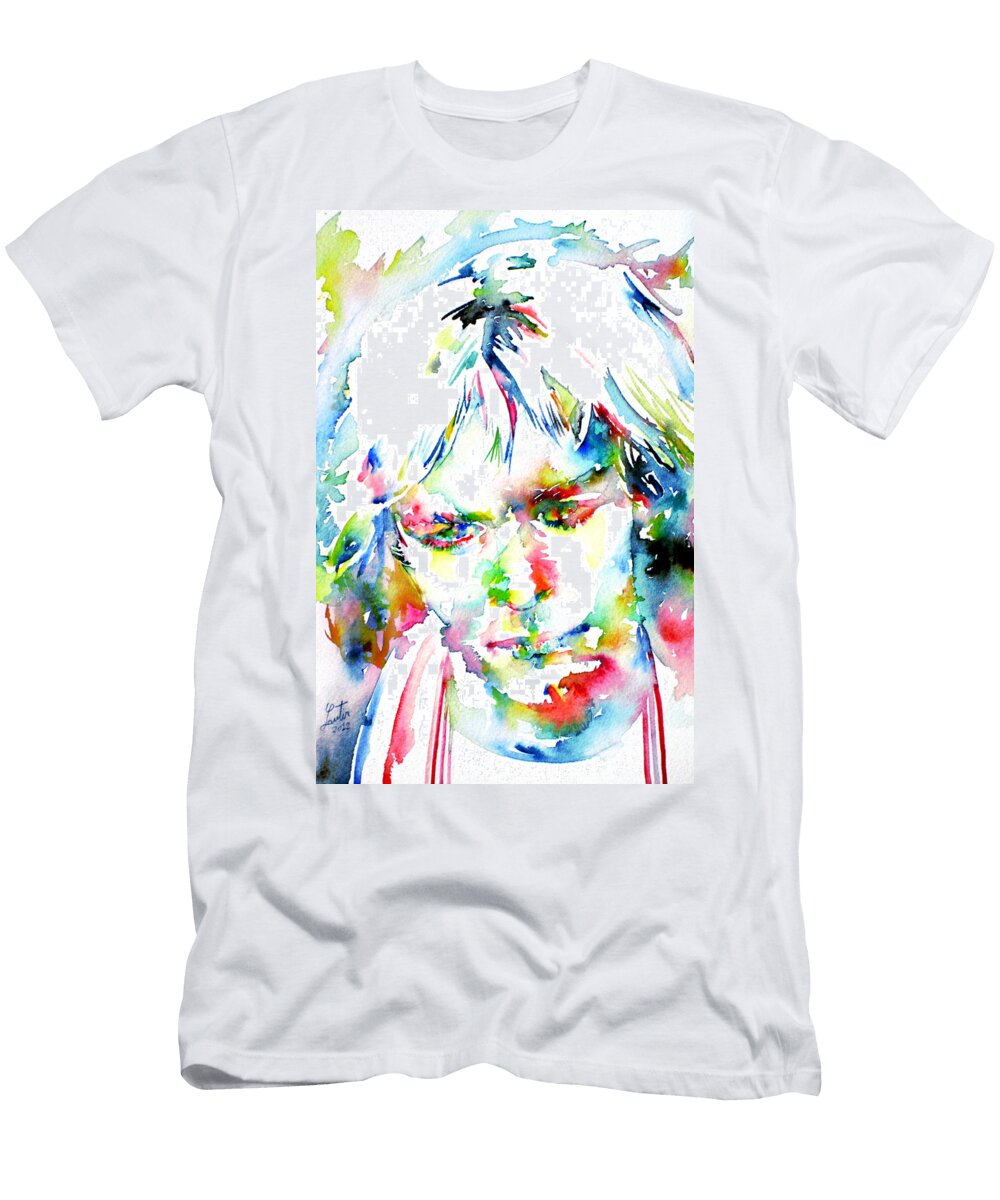 Kurt Cobain Portrait4 Fabrizio Cassetta T-Shirt