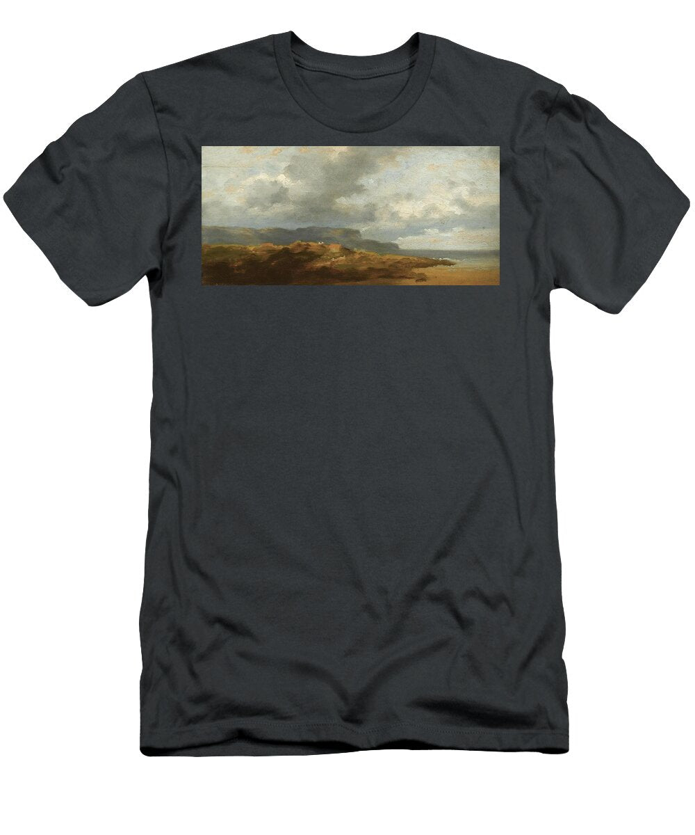 Kustenlandschaft Coastal View Carl Spitzweg German T-Shirt
