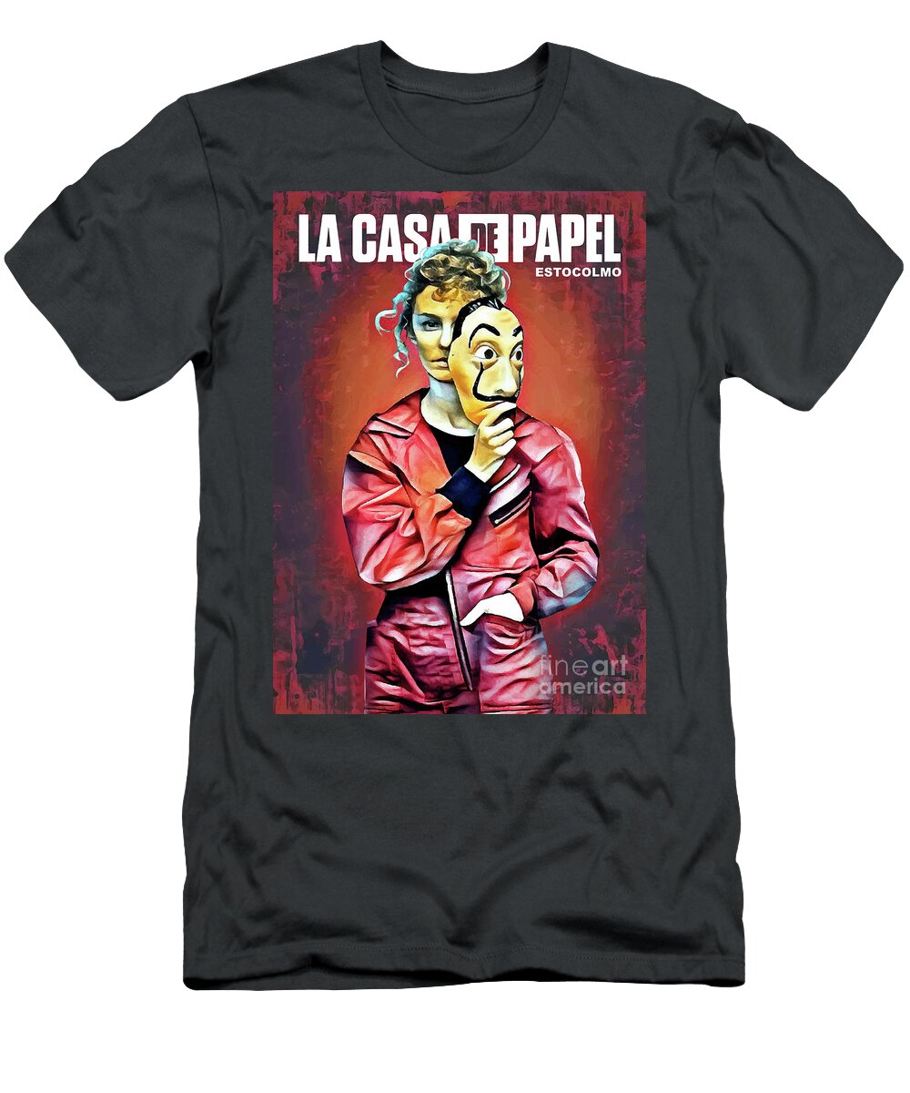LA Casa De Papel 10 Money Heist Bo Kev T-Shirt