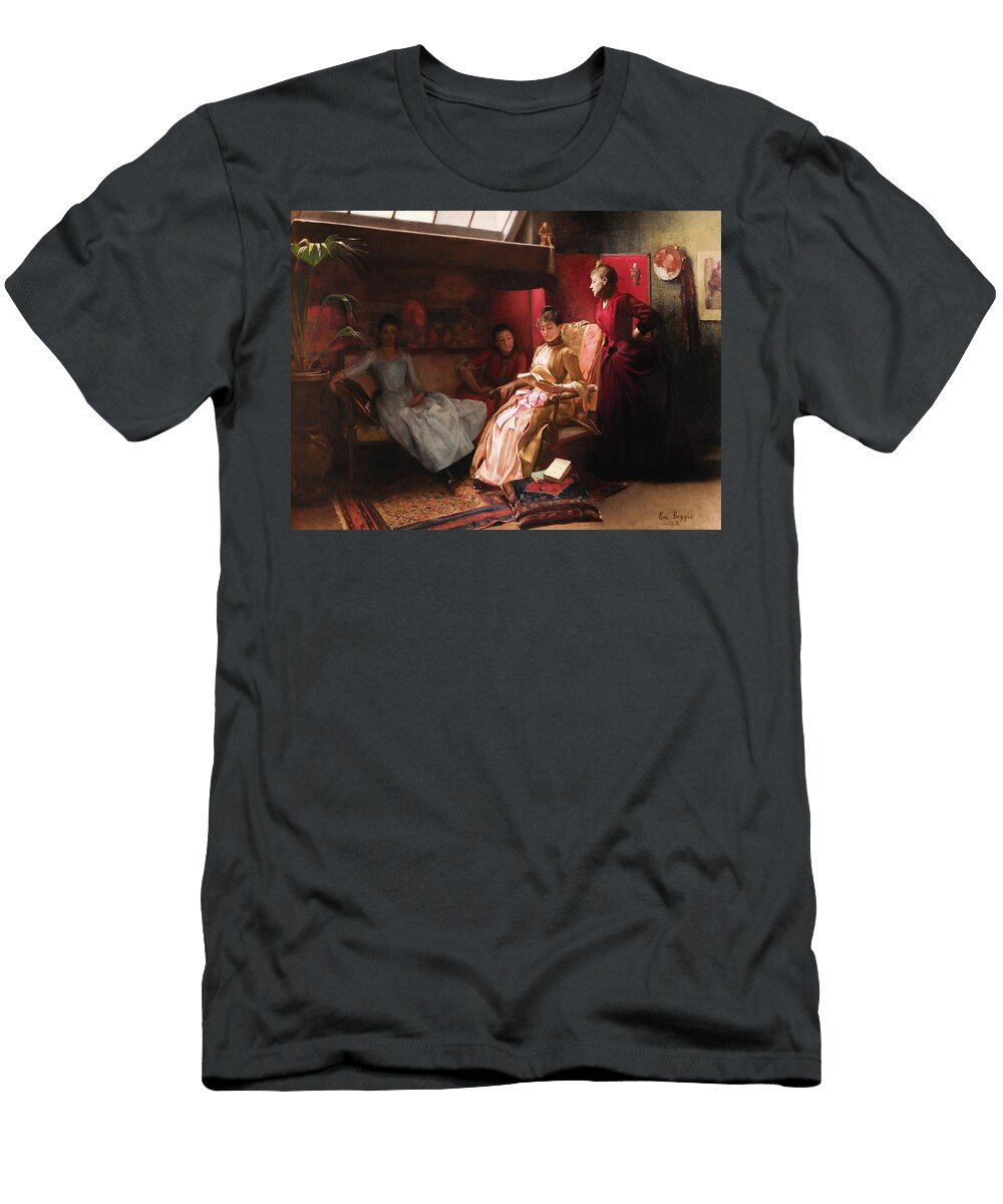 LA Lecture Art Emilio Boggio Italian T-Shirt