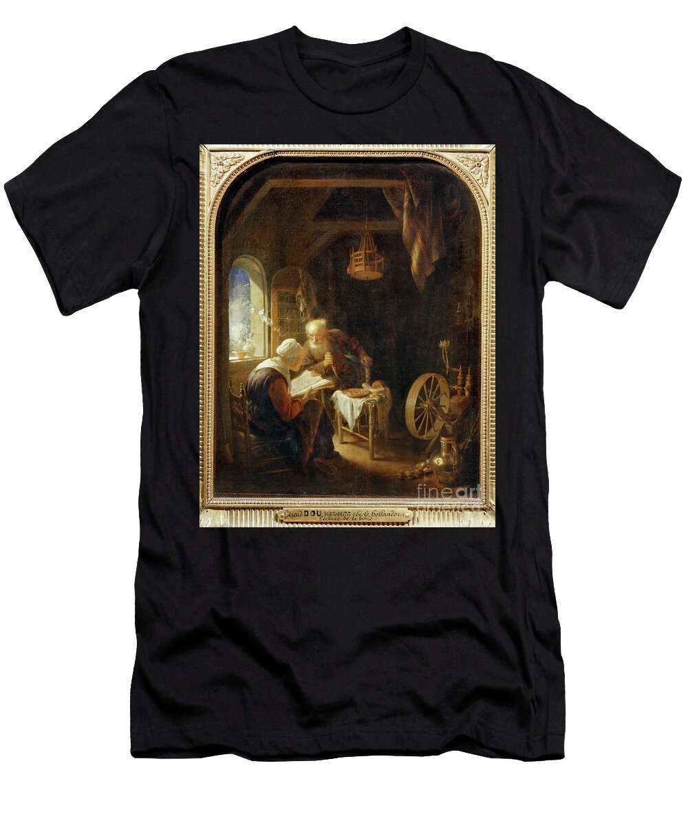 LA Lecture De LA Bible Ou Anne Et Tobie Gerrit or Gerard Dou T-Shirt