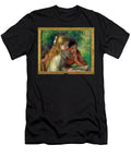 LA Lecture Deux Petites Filles En Pleine Lecture 1892 Oil on Canvas Pierre Auguste Renoir T-Shirt