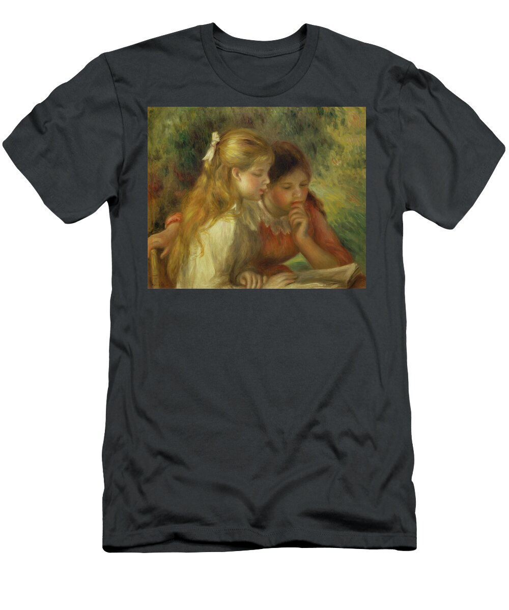 LA Lecture the Reading Oil on Canvas 1890 1895 55 X 655 Cm Rf1961 70 Pierre Auguste Renoir 1841 1919 T-Shirt