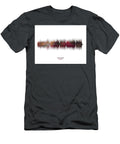 Lab No 4 John Lennon Imagine Song Soundwave Print Music Lyrics Poster Lab No 4 the Quotography Department T-Shirt