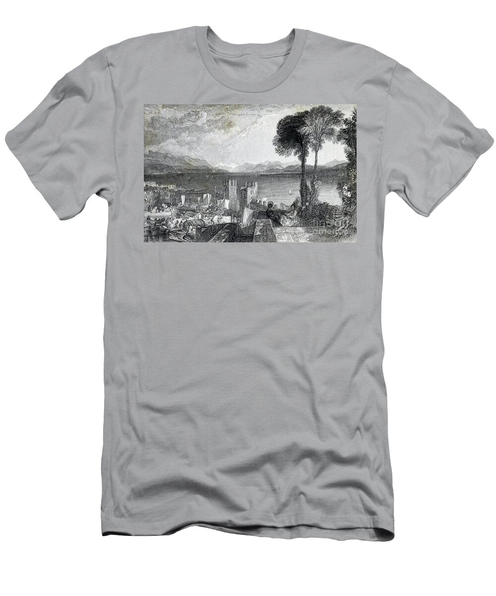 Lago Maggiore the Keepsake 1829 K1 Historic Illustrations T-Shirt
