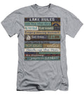Lake Rules on Wood Jean Plout T-Shirt