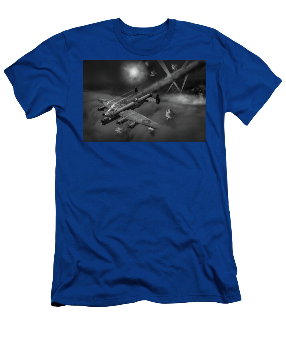 Lancaster Kb799 Under Fire Gary Eason T-Shirt