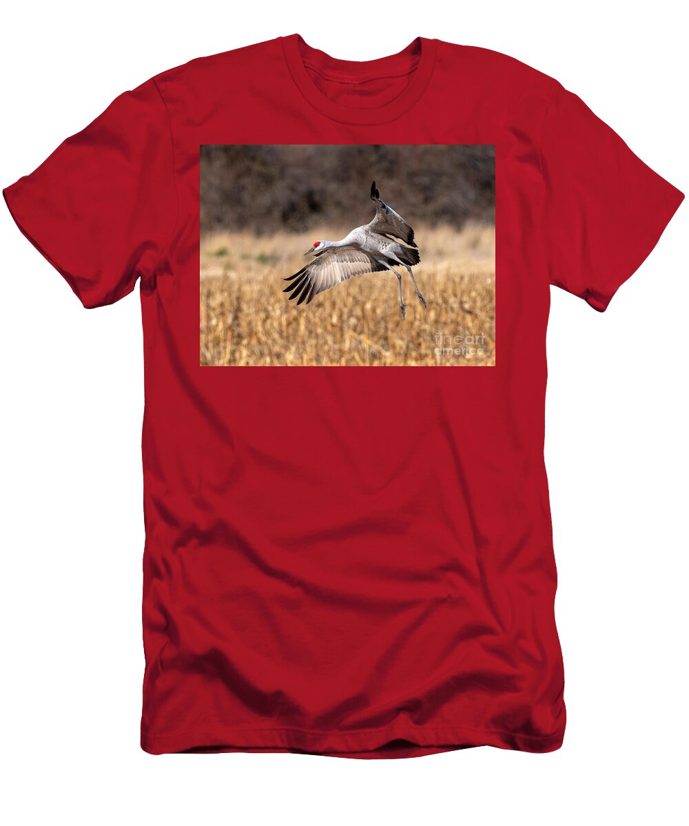 Landing Into the Wind Michael Dawson T-Shirt