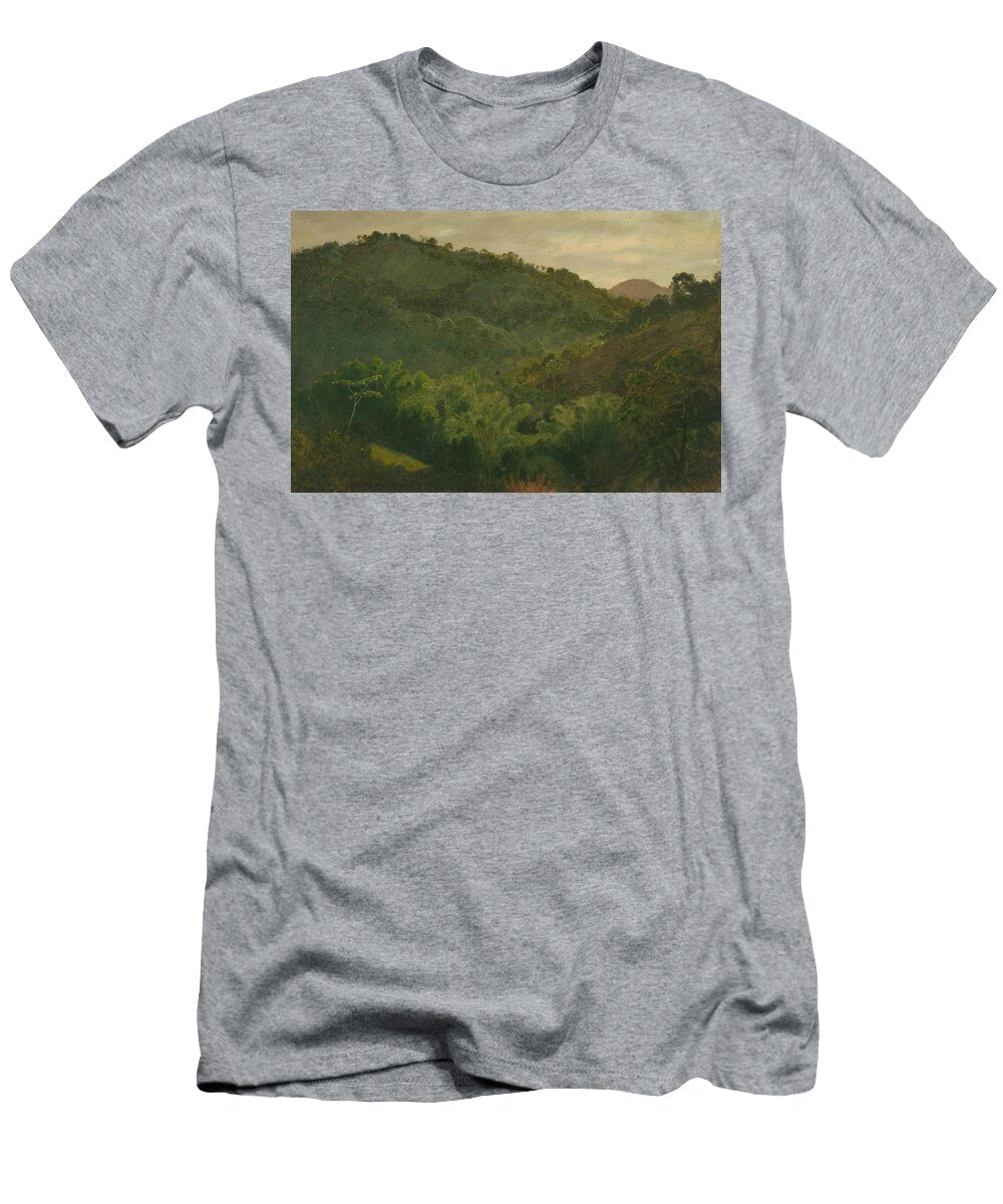 Landscape From Jamaica West Indies Art Frederic Edwin Church American T-Shirt