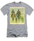 Larmee De Lest De Eugene Sergeant Dit Grenest Franc Shooter Took Arms in Hand and Arreted Engraving Louis Charles Bombled T-Shirt