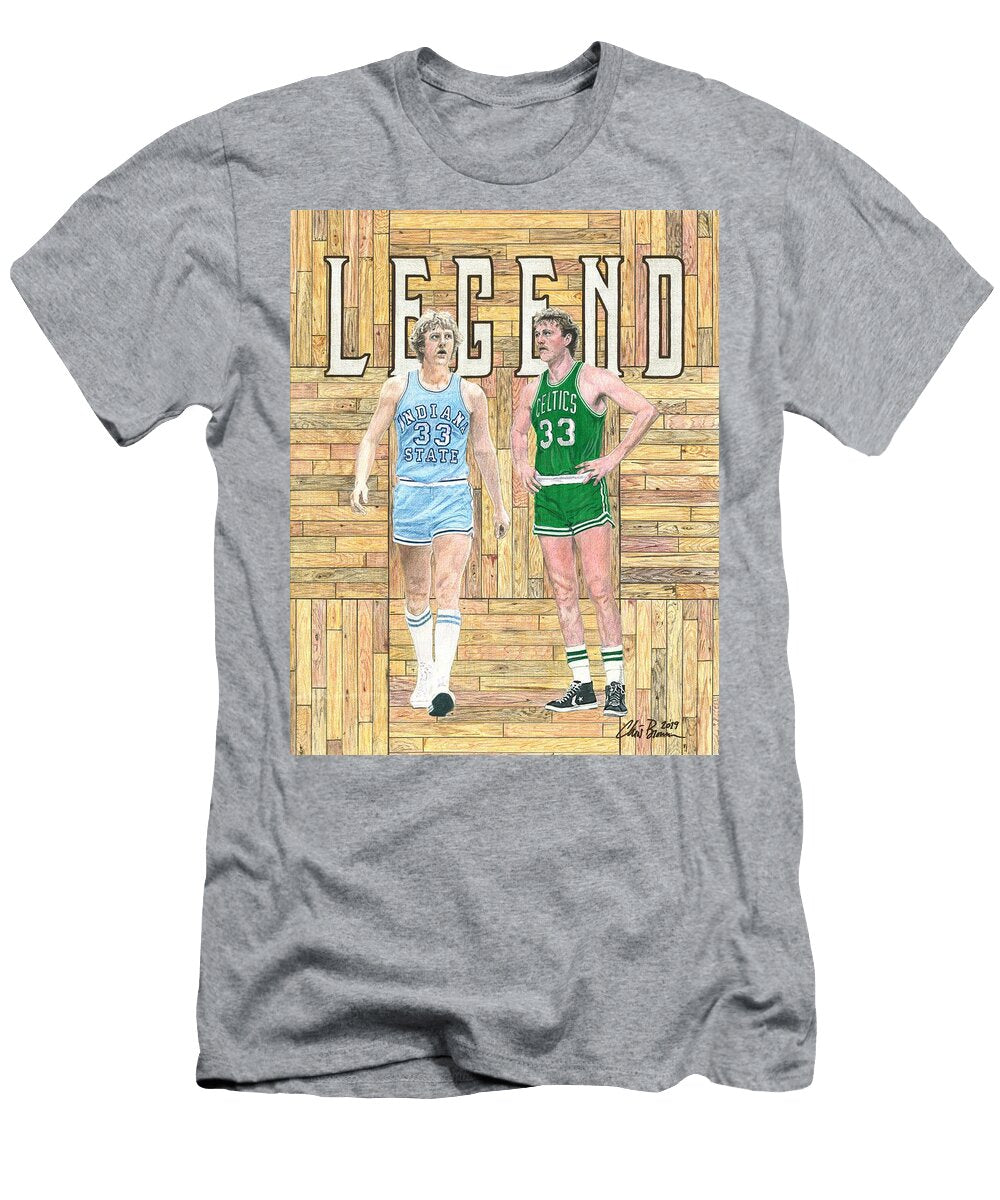 Larry Bird Vs Larry Bird Chris Brown T-Shirt