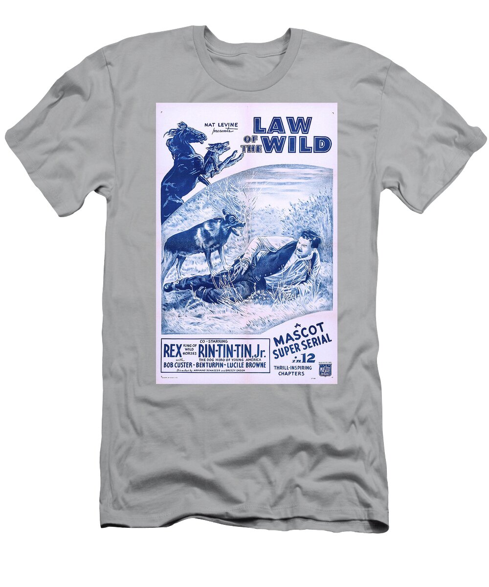 Law of the Wild 1934 Movie Poster T-Shirt