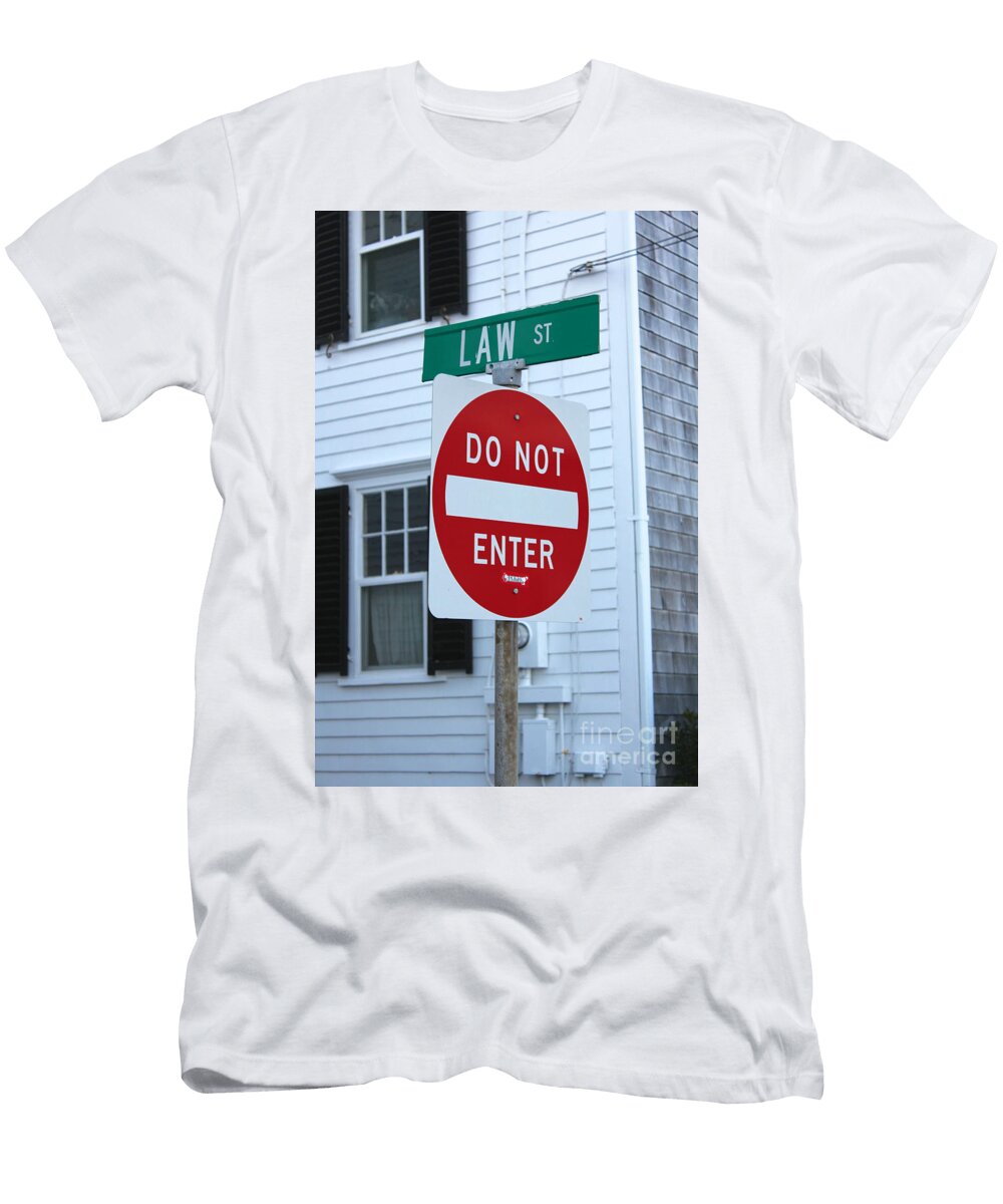 Law Street Do Not Enter Jannis Werner T-Shirt