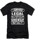 Lawyer Gift I Survived My Legal Career with My Sanity Somewhat Intact Lawyer 1 Kanig Designs T-Shirt