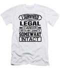 Lawyer Gift I Survived My Legal Career with My Sanity Somewhat Intact Lawyer 2 Kanig Designs T-Shirt