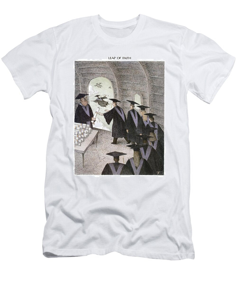 Leap of Faith John Obrie T-Shirt