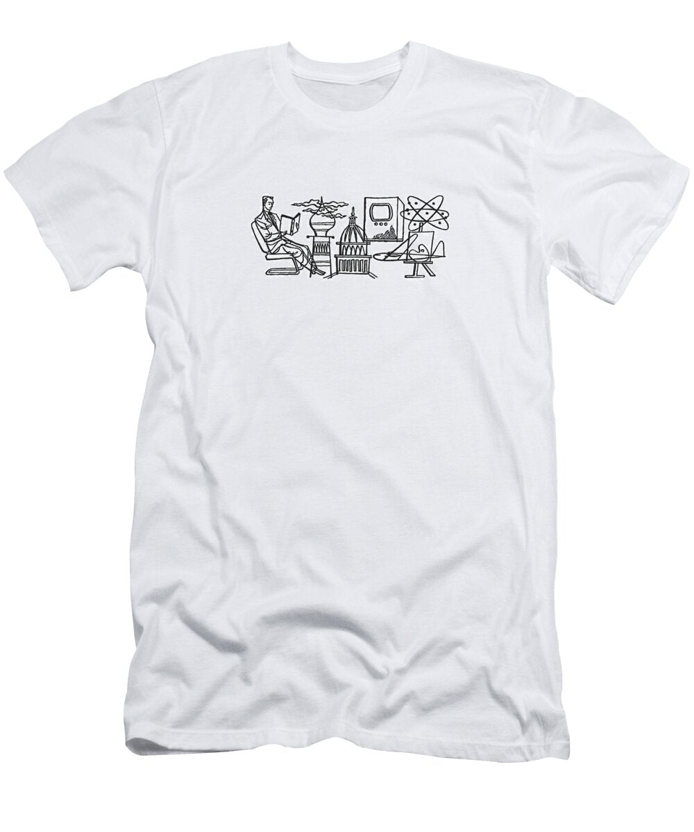 Learning Science Politics Travel Technology Csa Images T-Shirt