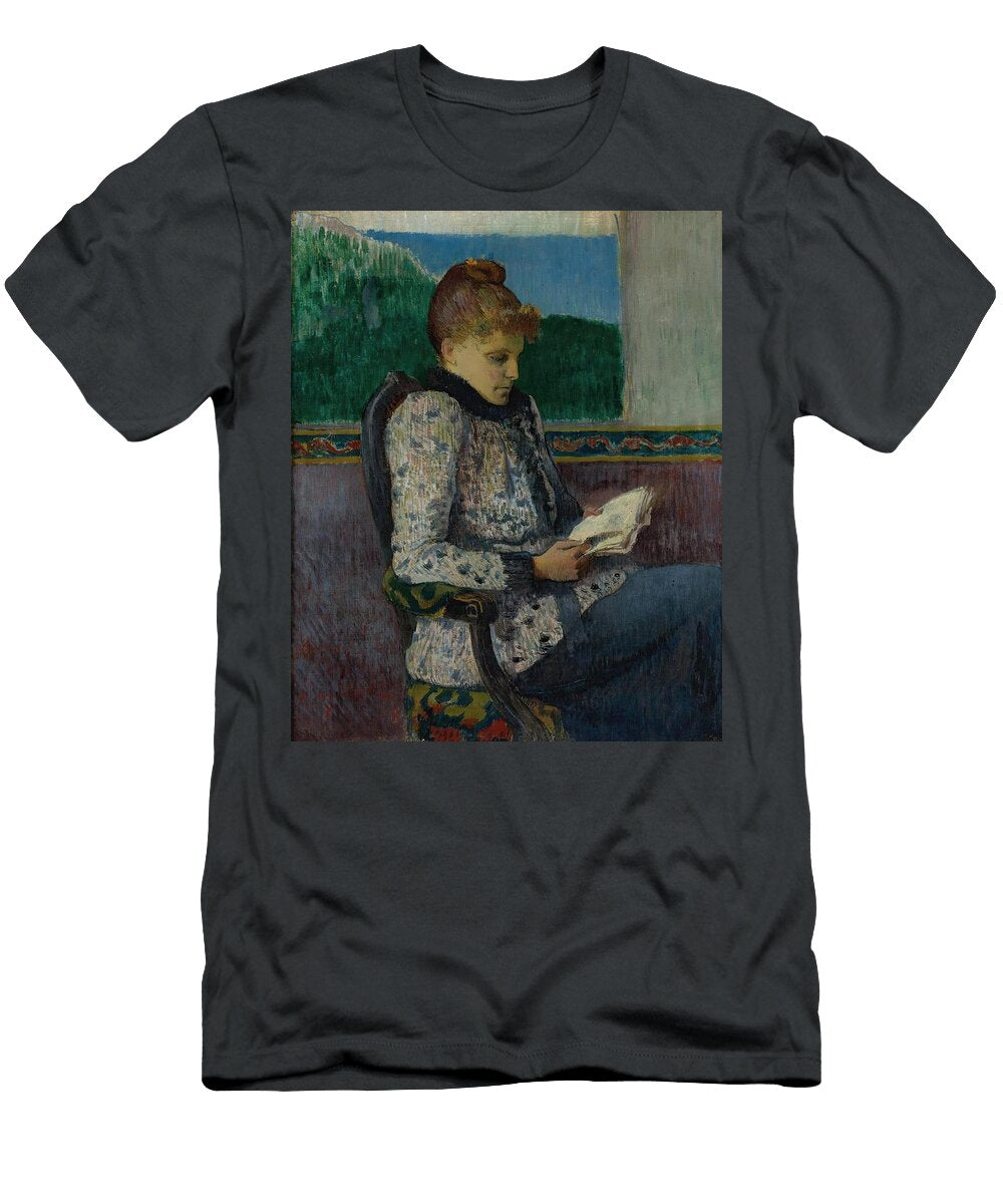 Lecture a LA Fenetre Henry Moret French T-Shirt
