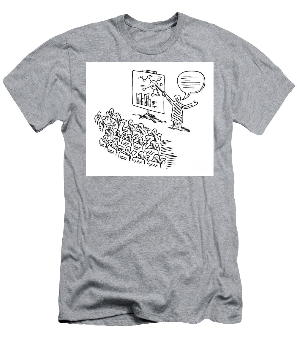 Lecture Advanced Training Education Drawing Frank Ramspott T-Shirt