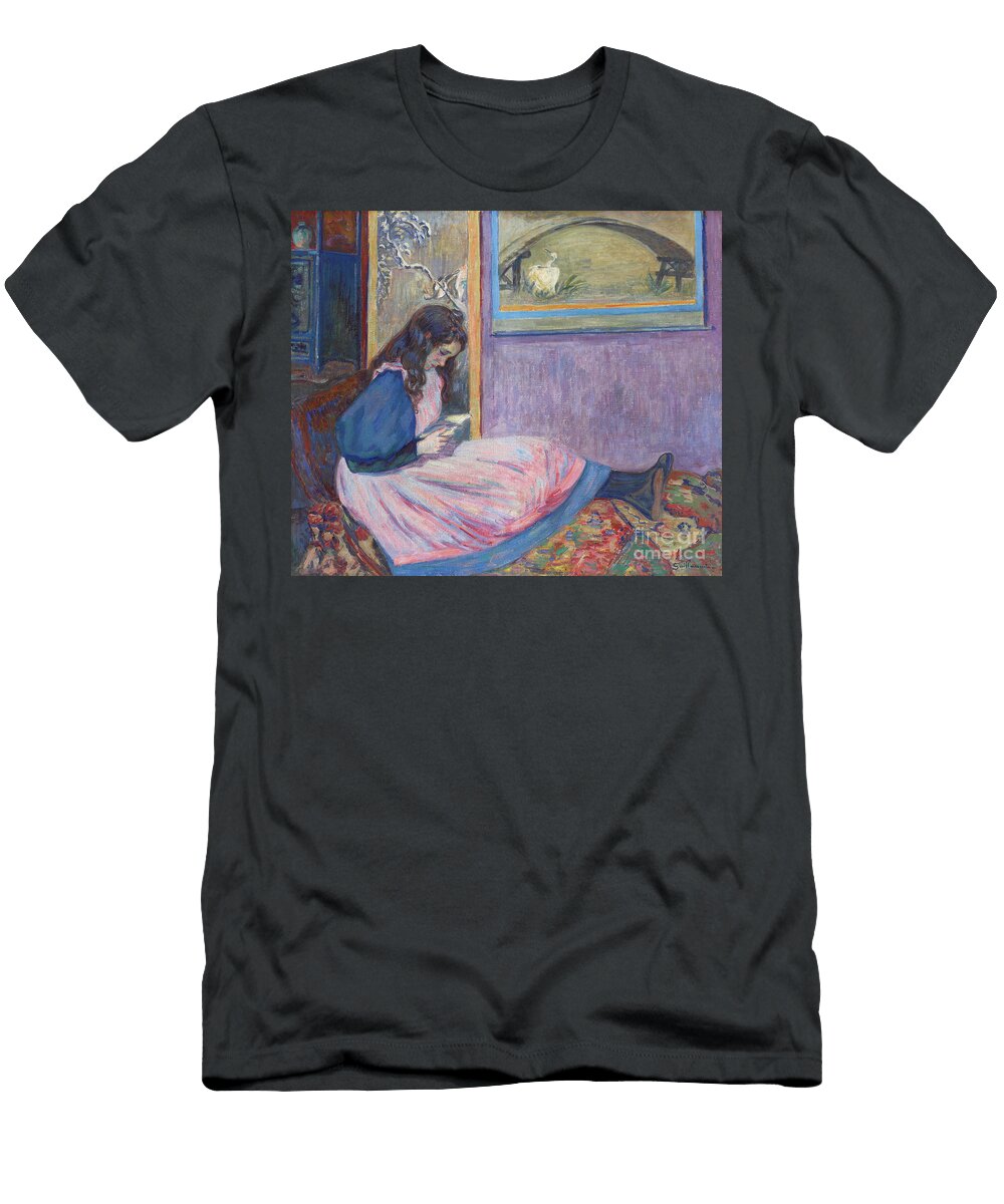 Lecture Reading C 1890 95 Gouache Jean Baptiste Armand Guillaumin T-Shirt