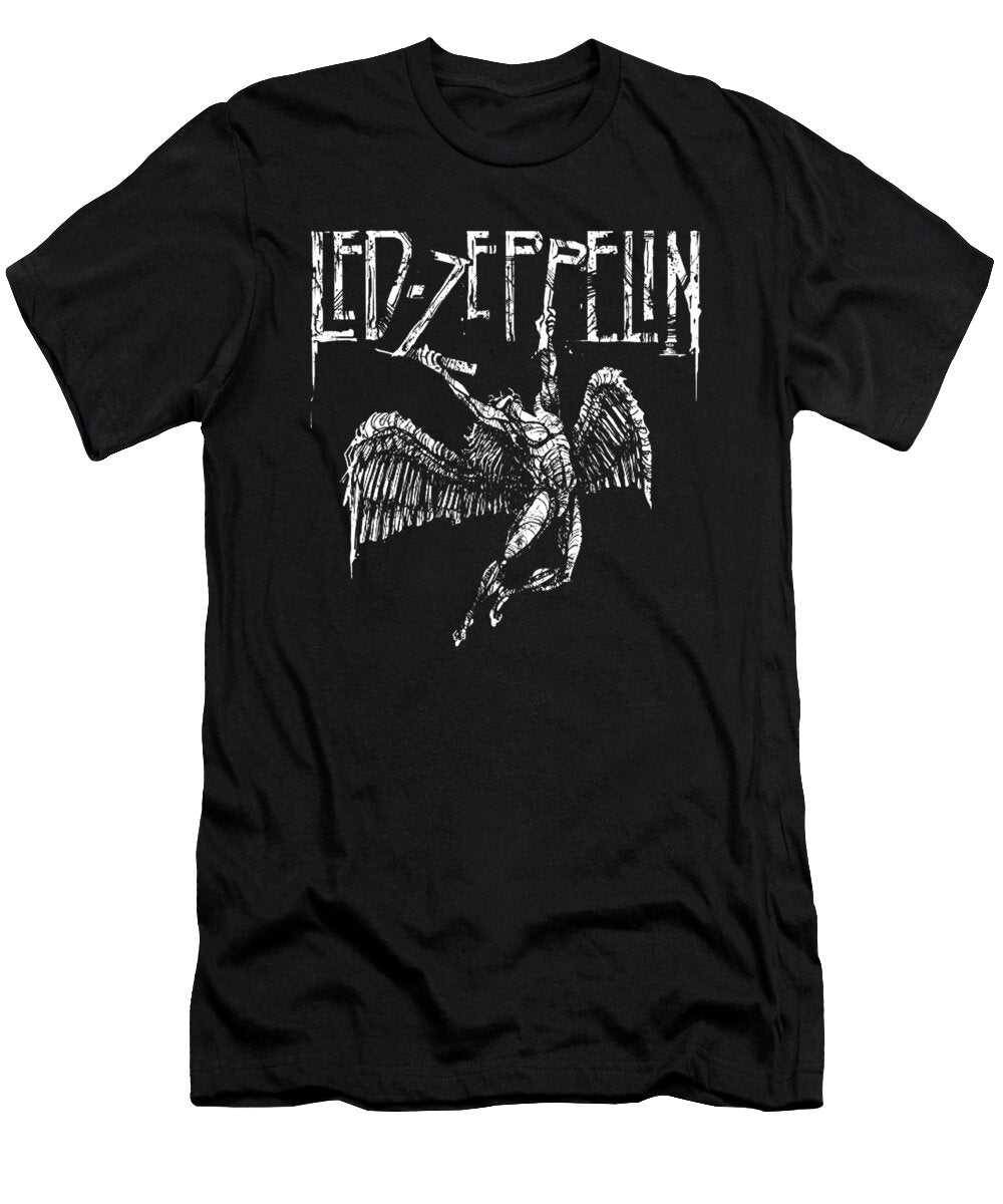 Led Zeppelin Angel Mary G Baird T-Shirt